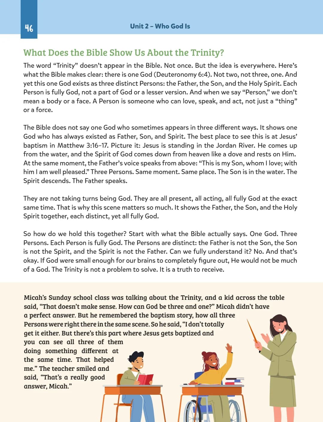 What Does the Bible Show Us About the Trinity? Teaching and a real-life conversation.
